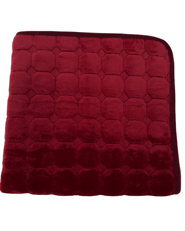 Bordo flakeri sa reljefnim uzorkom – više dimenzija od 70x70 do 70x250 cm